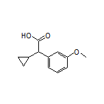 2-Cyclopropyl-2-(3-methoxyphenyl)acetic Acid