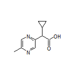 2-Cyclopropyl-2-(5-methylpyrazin-2-yl)acetic Acid