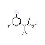 Methyl 2-(3-Chloro-5-iodophenyl)-2-cyclopropylacetate