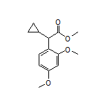 Methyl 2-Cyclopropyl-2-(2,4-dimethoxyphenyl)acetate