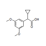 2-Cyclopropyl-2-(3,5-dimethoxyphenyl)acetic Acid