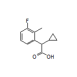 2-Cyclopropyl-2-(3-fluoro-2-methylphenyl)acetic Acid