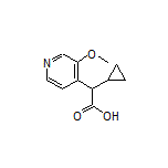 2-Cyclopropyl-2-(3-methoxypyridin-4-yl)acetic Acid