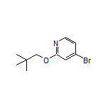 4-Bromo-2-(neopentyloxy)pyridine