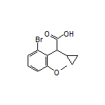 2-(2-Bromo-6-methoxyphenyl)-2-cyclopropylacetic Acid