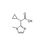 2-Cyclopropyl-2-(1-methyl-2-imidazolyl)acetic Acid