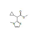 Methyl 2-Cyclopropyl-2-(1-methyl-2-imidazolyl)acetate