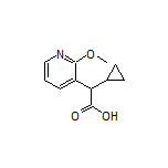 2-Cyclopropyl-2-(2-methoxypyridin-3-yl)acetic Acid