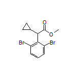 Methyl 2-Cyclopropyl-2-(2,6-dibromophenyl)acetate