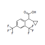 2-[2,4-Bis(trifluoromethyl)phenyl]-2-cyclopropylacetic Acid
