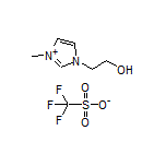 1-(2-Hydroxyethyl)-3-methyl-1H-imidazol-3-ium Trifluoromethanesulfonate