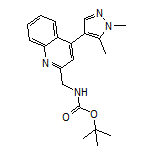 N-Boc-1-[4-(1,5-dimethyl-4-pyrazolyl)-2-quinolyl]methanamine