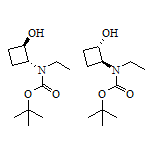 trans-2-[Boc-(ethyl)amino]cyclobutanol