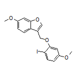 3-[(2-Iodo-5-methoxyphenoxy)methyl]-6-methoxybenzofuran