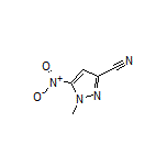 1-Methyl-5-nitro-1H-pyrazole-3-carbonitrile