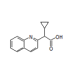 2-Cyclopropyl-2-(2-quinolyl)acetic Acid