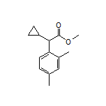 Methyl 2-Cyclopropyl-2-(2,4-dimethylphenyl)acetate