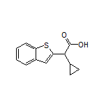 2-(2-Benzothienyl)-2-cyclopropylacetic Acid