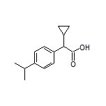 2-Cyclopropyl-2-(4-isopropylphenyl)acetic Acid