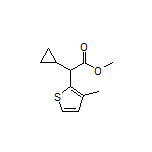 Methyl 2-Cyclopropyl-2-(3-methylthiophen-2-yl)acetate