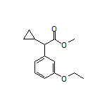 Methyl 2-Cyclopropyl-2-(3-ethoxyphenyl)acetate