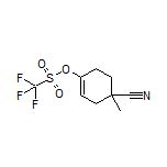 4-Cyano-4-methyl-1-cyclohexen-1-yl Trifluoromethanesulfonate