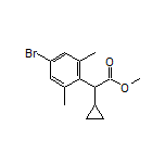 Methyl 2-(4-Bromo-2,6-dimethylphenyl)-2-cyclopropylacetate