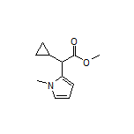 Methyl 2-Cyclopropyl-2-(1-methyl-2-pyrrolyl)acetate