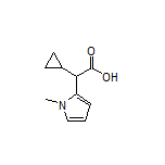2-Cyclopropyl-2-(1-methyl-2-pyrrolyl)acetic Acid