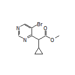Methyl 2-(5-Bromopyrimidin-4-yl)-2-cyclopropylacetate