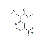 Methyl 2-Cyclopropyl-2-[4-(trifluoromethyl)-2-pyridyl]acetate