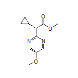 Methyl 2-Cyclopropyl-2-(5-methoxypyrimidin-2-yl)acetate