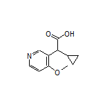 2-Cyclopropyl-2-(4-methoxypyridin-3-yl)acetic Acid