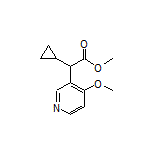 Methyl 2-Cyclopropyl-2-(4-methoxypyridin-3-yl)acetate