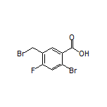 2-Bromo-5-(bromomethyl)-4-fluorobenzoic Acid