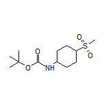 N-Boc-4-(methylsulfonyl)cyclohexan-1-amine