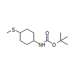 N-Boc-4-(methylthio)cyclohexan-1-amine