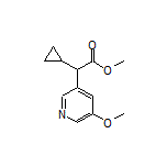 Methyl 2-Cyclopropyl-2-(5-methoxypyridin-3-yl)acetate