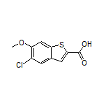 5-Chloro-6-methoxybenzo[b]thiophene-2-carboxylic Acid