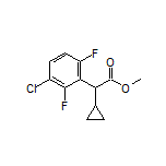 Methyl 2-(3-Chloro-2,6-difluorophenyl)-2-cyclopropylacetate