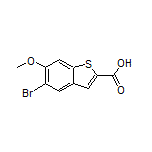 5-Bromo-6-methoxybenzo[b]thiophene-2-carboxylic Acid