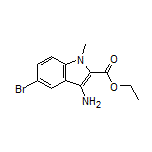 Ethyl 3-Amino-5-bromo-1-methyl-1H-indole-2-carboxylate