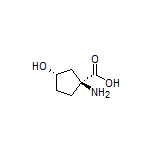 (1S,3S)-1-Amino-3-hydroxycyclopentanecarboxylic Acid