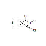 Methyl 4-(Chloroethynyl)tetrahydro-2H-pyran-4-carboxylate