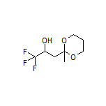 1,1,1-Trifluoro-3-(2-methyl-1,3-dioxan-2-yl)-2-propanol