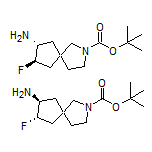 trans-2-Boc-8-fluoro-2-azaspiro[4.4]nonan-7-amine