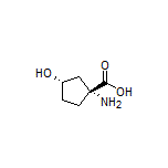 (1R,3S)-1-Amino-3-hydroxycyclopentanecarboxylic Acid