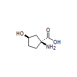 (1S,3R)-1-Amino-3-hydroxycyclopentanecarboxylic Acid