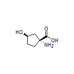 (1R,3R)-1-Amino-3-hydroxycyclopentanecarboxylic Acid