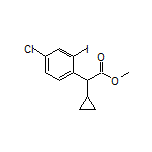 Methyl 2-(4-Chloro-2-iodophenyl)-2-cyclopropylacetate
